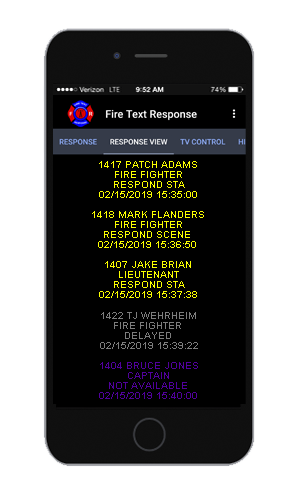 The first step in our firefighter pager app system is for the 911 dispatch center to send the alert to the station.