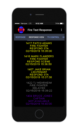 The first step in our firefighter pager app system is for the 911 dispatch center to send the alert to the station.